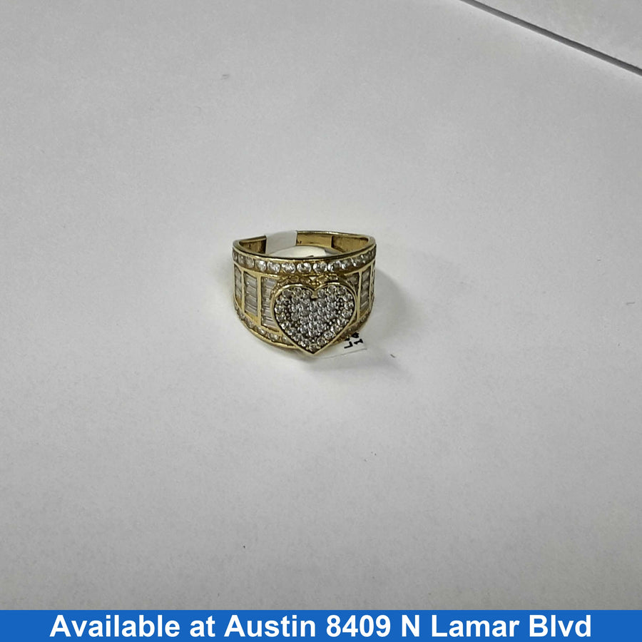 Women's Ring - Yellow Gold 14k (.585) 5.6 grams Size 8