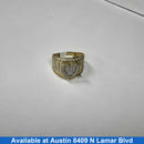 Women's Ring - Yellow Gold 14k (.585) 5.6 grams Size 8