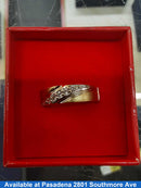 Ring - Wedding Band - Yellow Gold 14k (.585) 5.1 grams Size 14