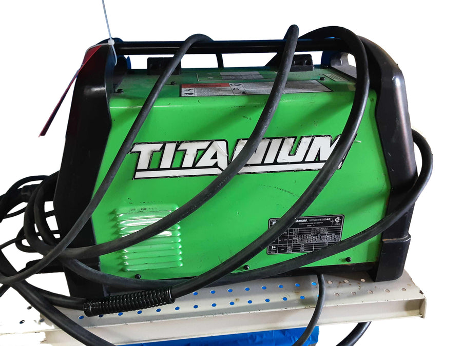Titanium Unlimted 140 Green Mig Welding Machine