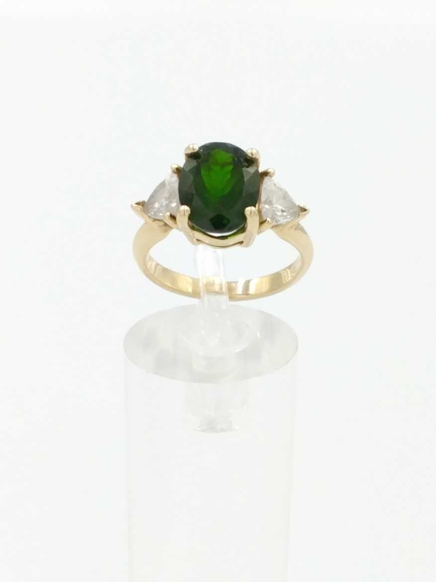 Women's Ring - Yellow Gold 14k (.585) 4.3 grams Size 6
