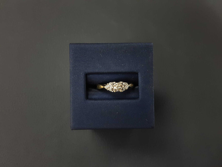 Women's Ring - Yellow Gold 10k (.417) 1.8 grams Size 7