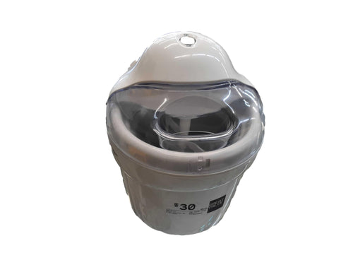Bravetti Ice Cream Maker White Small Kitchen Appliance