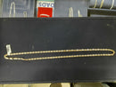 Chain - Tricolor Gold 14k (.585) 19.6 grams 24 inch