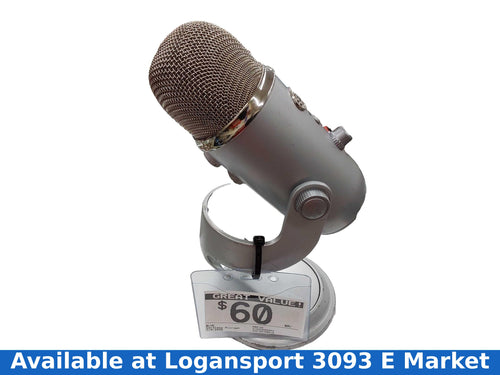 Blue A00132 Gray Cordless Microphone