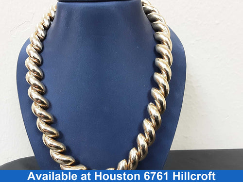 Chain - Yellow Gold 14k (.585) 87.3 grams 15 inch