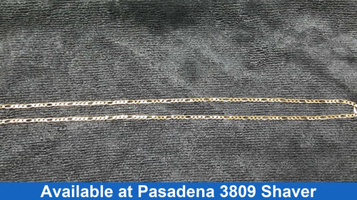 Figaro Chain - Yellow Gold 14k (.585) 8.4 grams 24 inch