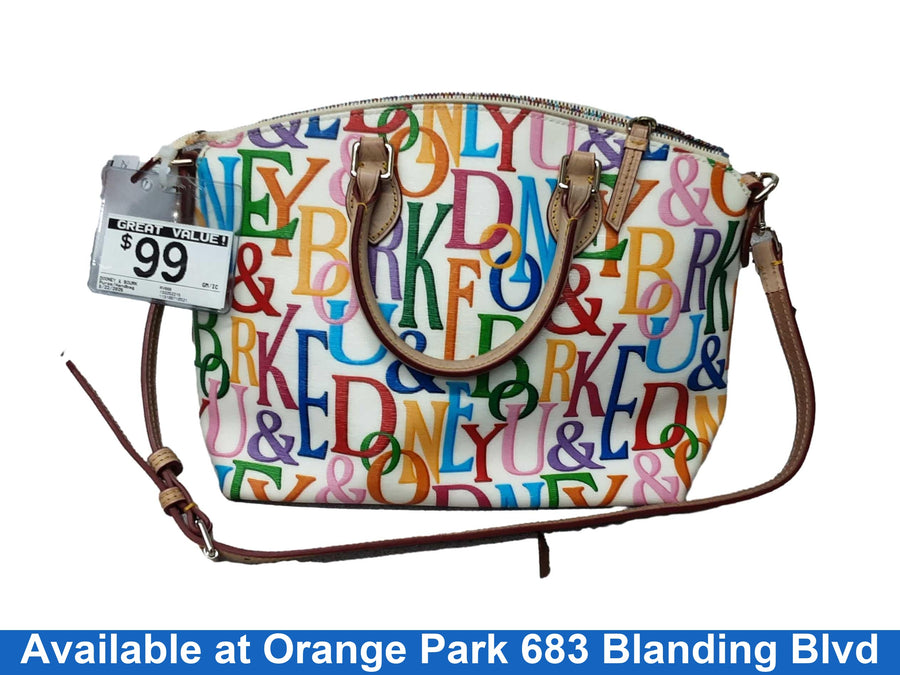 Dooney & Bourke Rv668 White Purse / Handbag