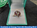 Women's Ring - Yellow Gold 14k (.585) 4.5 grams Size 20