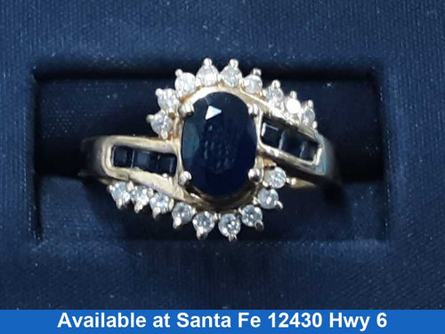 Women's Ring - Yellow Gold 14k (.585) 3.6 grams Size 6.5