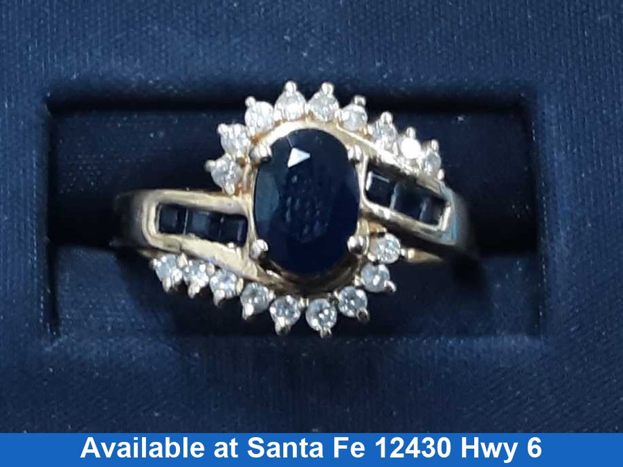 Women's Ring - Yellow Gold 14k (.585) 3.6 grams Size 6.5