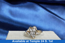 Women's Ring - Yellow Gold 14k (.585) 3.5 grams Size 8