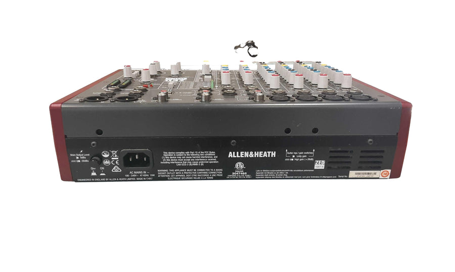 Allen & Heath Zed10fx Black Analog Mixer