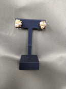 Pearl Earrings - Yellow Gold 14k (.585) 4.4 grams