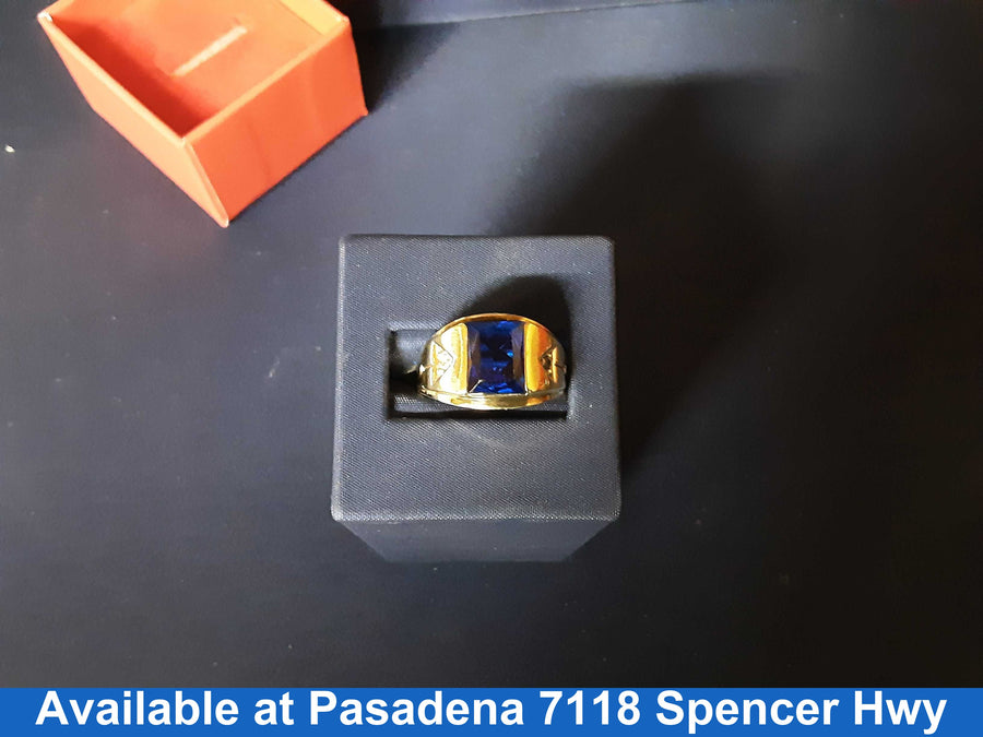 Men's Ring - Yellow Gold 10k (.417) 4.8 grams Size 20