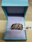 Men's Ring - Yellow Gold 10k (.417) 6 grams Size 12.5