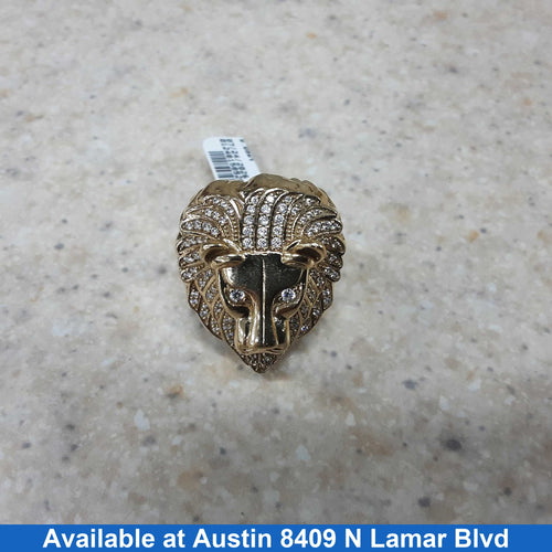 Men's Ring - Yellow Gold 10k (.417) 14.1 grams Size 11