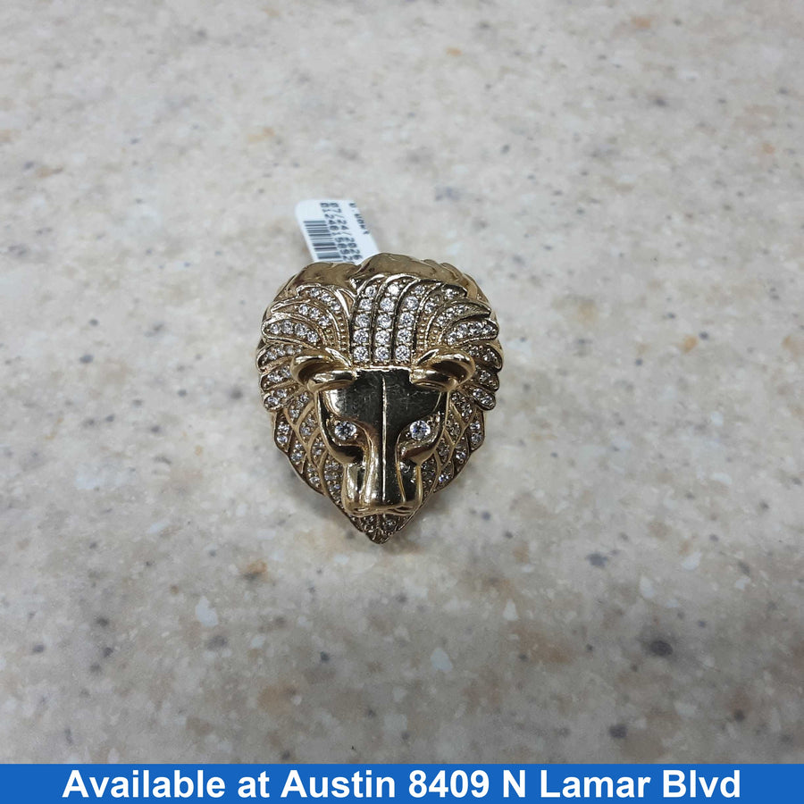 Men's Ring - Yellow Gold 10k (.417) 14.1 grams Size 11