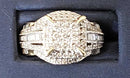 Ring - Wedding Set - Yellow Gold 10k (.417) 4.6 grams Size 7
