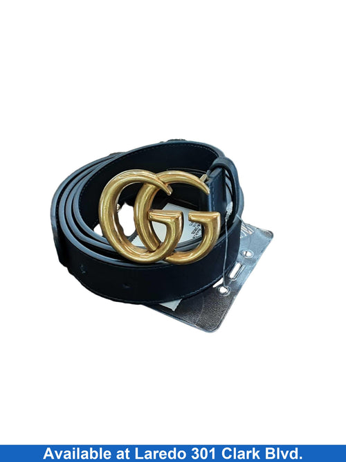 Gucci 414516 Black Belt / Buckle
