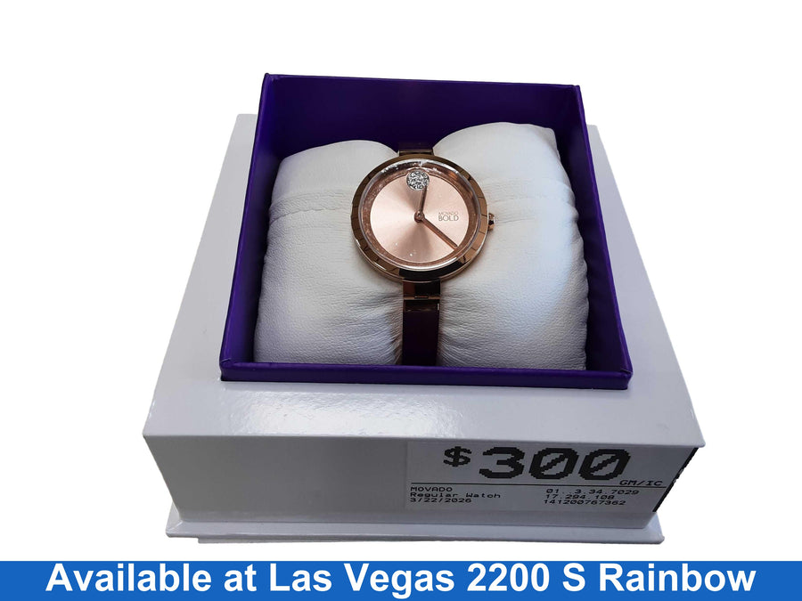 Movado 01..3.34.7029 Gold Regular Watch