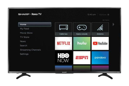 Sharp Lc-55lbu591u Black Digital LCD TV