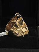 Men's Ring - Yellow Gold 10k (.417) 16.9 grams Size 12