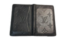 Louis Vuitton Pocket Organizer Monogram Shadow Black Wallet