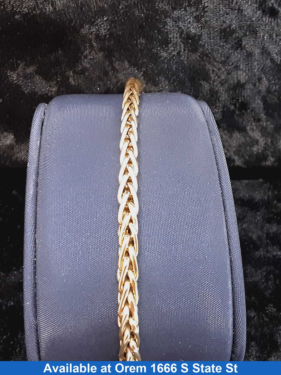 Rope Bracelet - Yellow Gold 14k (.585) 15.9 grams 15 inch