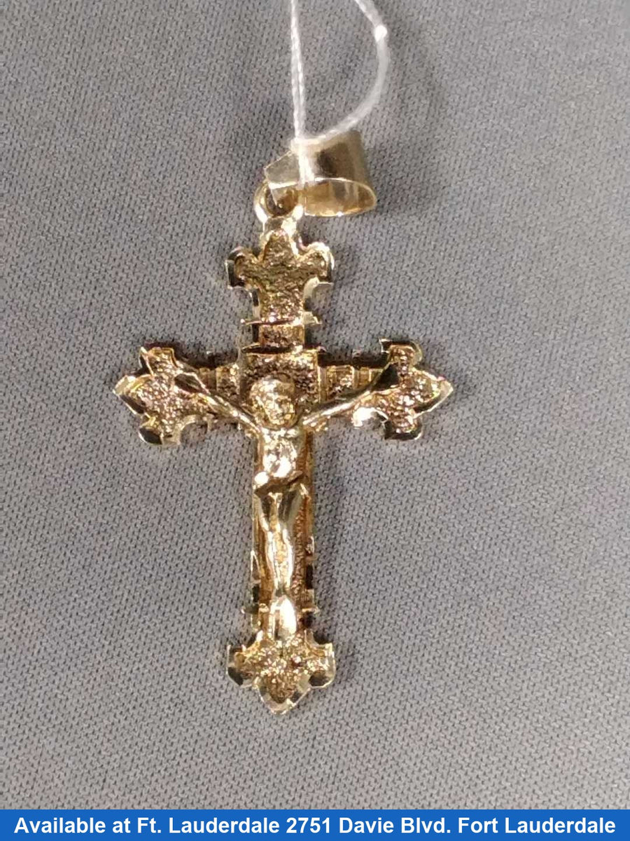 Religious Pendant - Yellow Gold 10k (.417) 4.2 grams