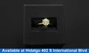 Women's Ring - Solitaire - White Gold 14k (.585) 2.6 grams Size 20