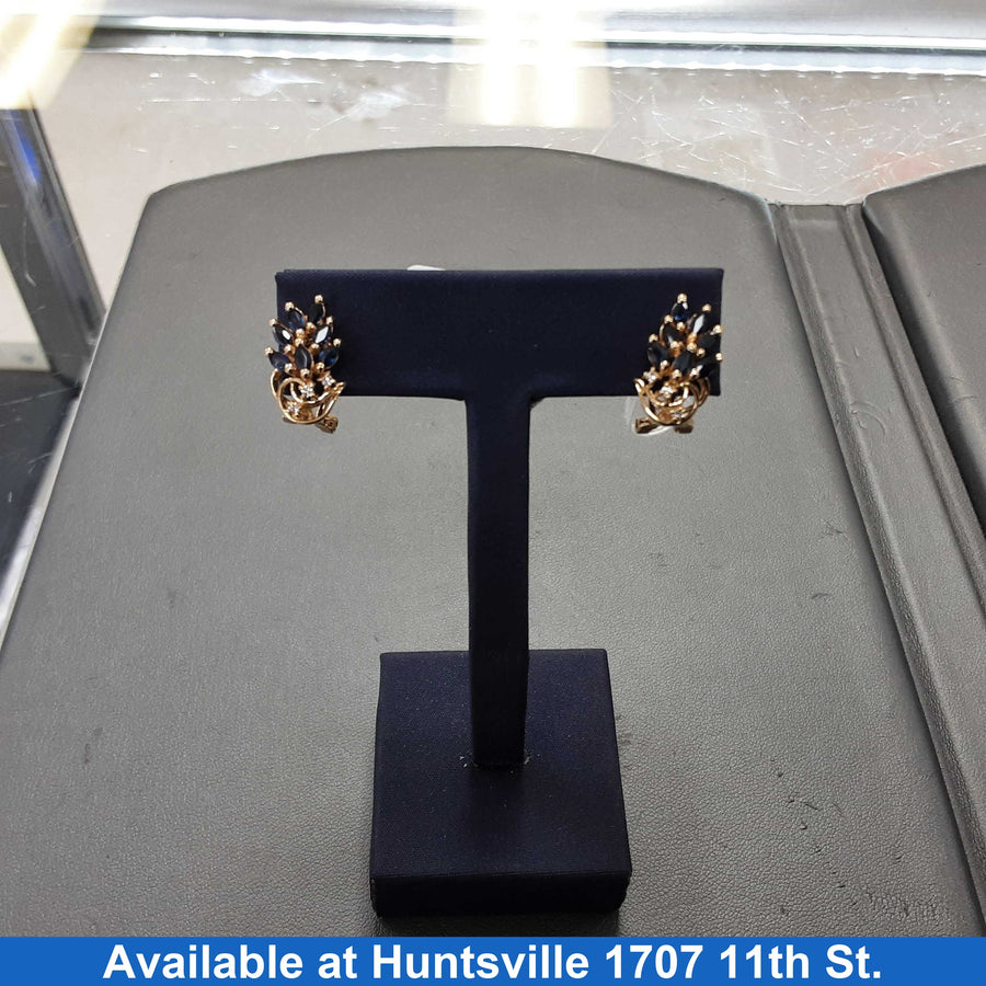 Earrings - Yellow Gold 14k (.585) 4.4 grams