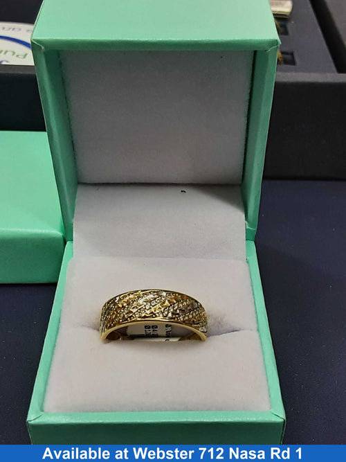 Men's Ring - Yellow Gold 14k (.585) 2.6 grams Size 10