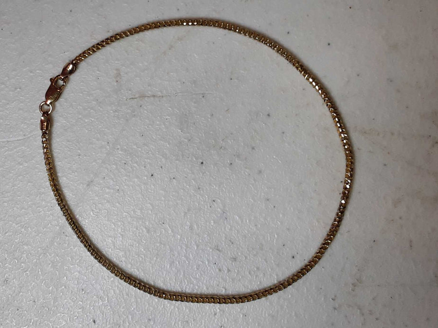 Fox Tail Bracelet - Yellow Gold 10k (.417) 5.8 grams 10 inch