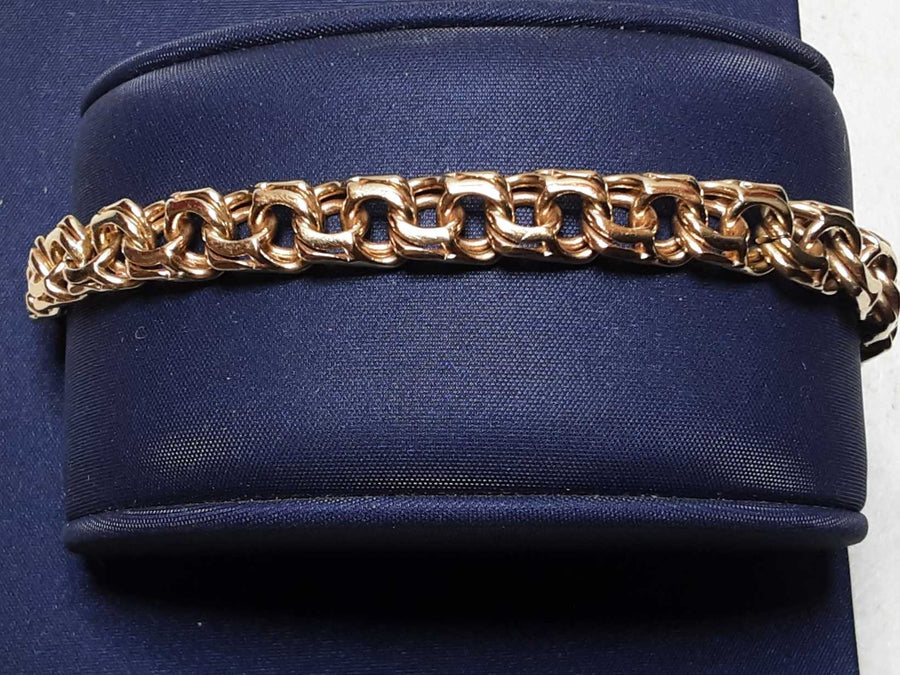 Bracelet - Yellow Gold 10k (.417) 24.5 grams 9 inch