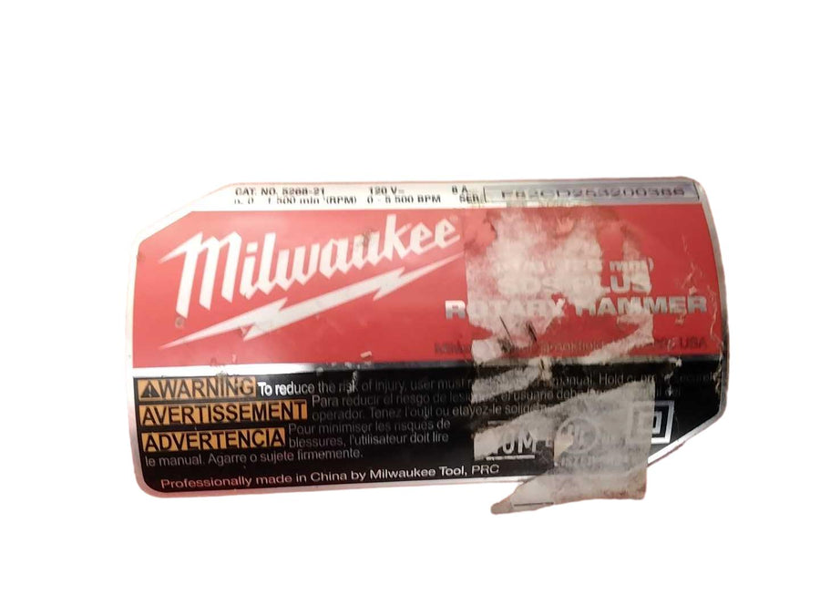 Milwaukee 5268-21 Red Corded Hammer