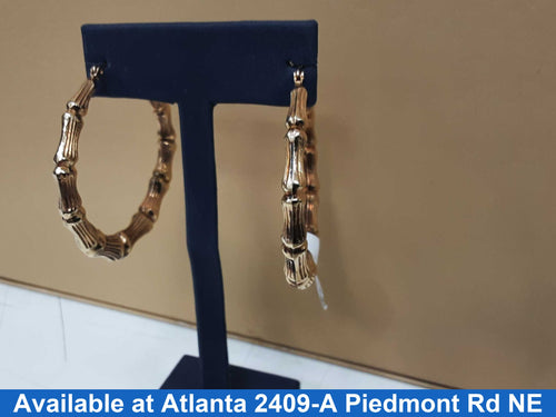 Earrings - Yellow Gold 10k (.417) 7.1 grams