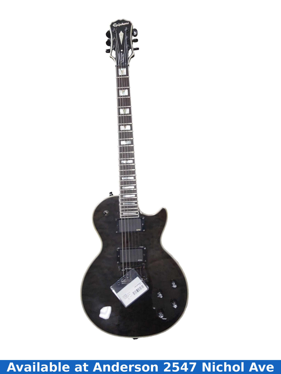 Epiphone Les Paul Custom Black Electric Classic Guitar