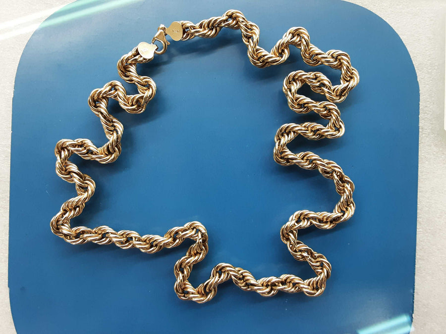 Rope Chain - Yellow Gold 10k (.417) 24.8 grams 26 inch