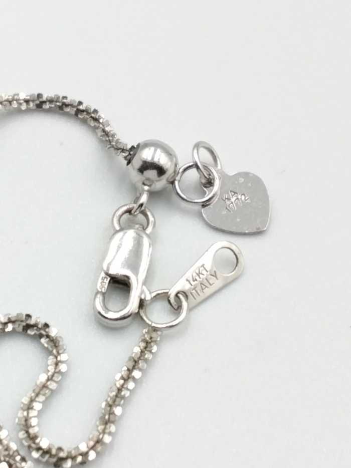 Chain - White Gold 14k (.585) 6.1 grams 24 inch