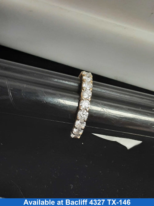 Women's Ring - Anniversary - Yellow Gold 10k (.417) 2.7 grams Size 5.5