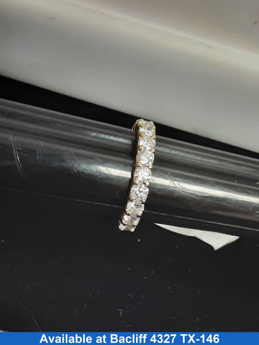Women's Ring - Anniversary - Yellow Gold 10k (.417) 2.7 grams Size 5.5