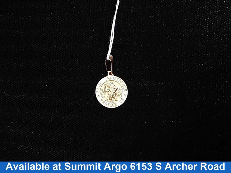 Religious Pendant - Yellow Gold 14k (.585) 2 grams