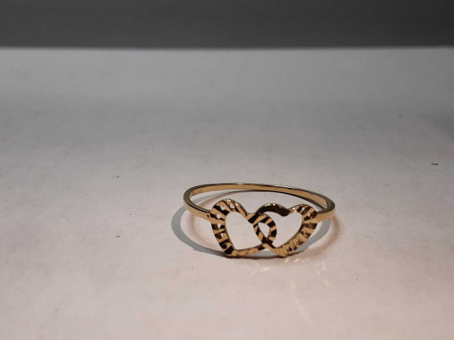 Women's Ring - Yellow Gold 14k (.585) 1 grams Size 9.5