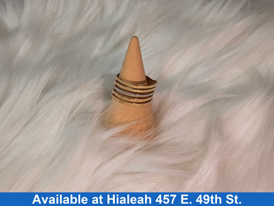 Women's Ring - Yellow Gold 14k (.585) 4 grams Size 9.5