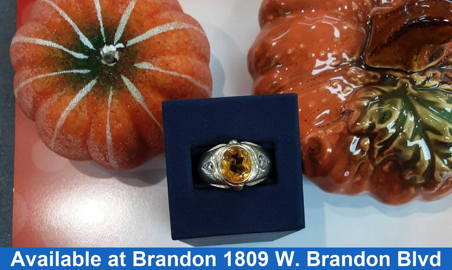 Men's Ring - Yellow Gold 10k (.417) 8.1 grams Size 11