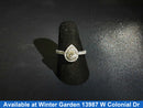 Women's Ring - White Gold 14k (.585) 3.4 grams Size 6