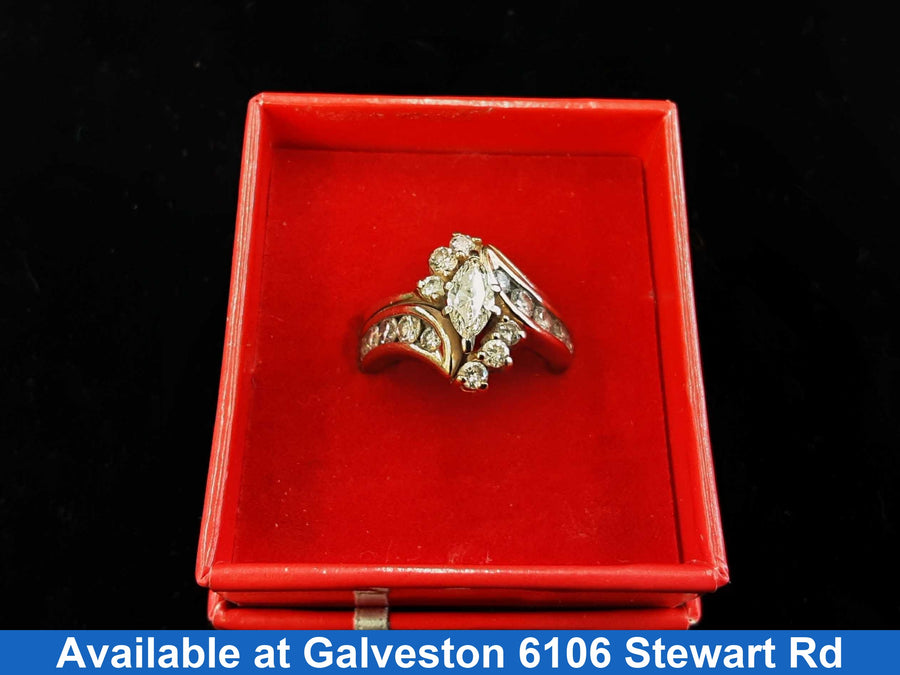 Women's Ring - Yellow Gold 10k (.417) 11.3 grams Size 7