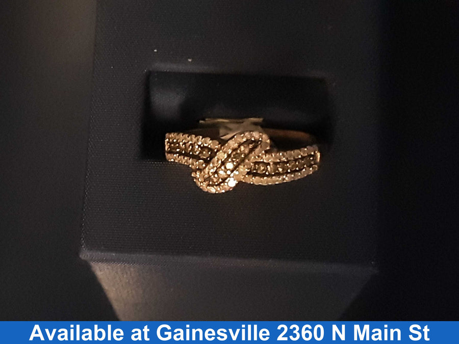 Women's Ring - Rose Gold 10k (.417) 3.3 grams Size 9