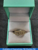 Women's Ring - Yellow Gold 14k (.585) 6.2 grams Size 8.5